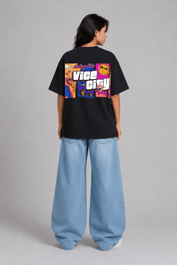 Lucia Vice City Oversized Tee - OUTCOST