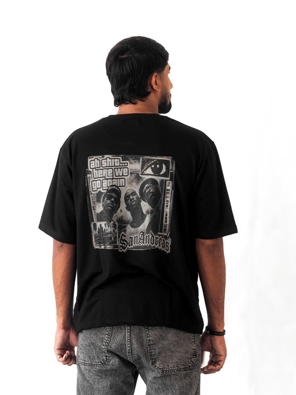 San Andreas Oversized Tee - OUTCOST