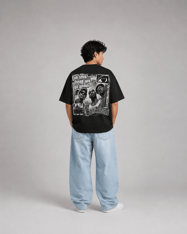 San Andreas Oversized Tee - OUTCOST