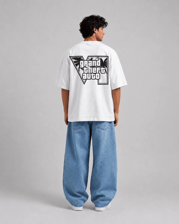 Vice City VI Oversized Tee - OUTCOST